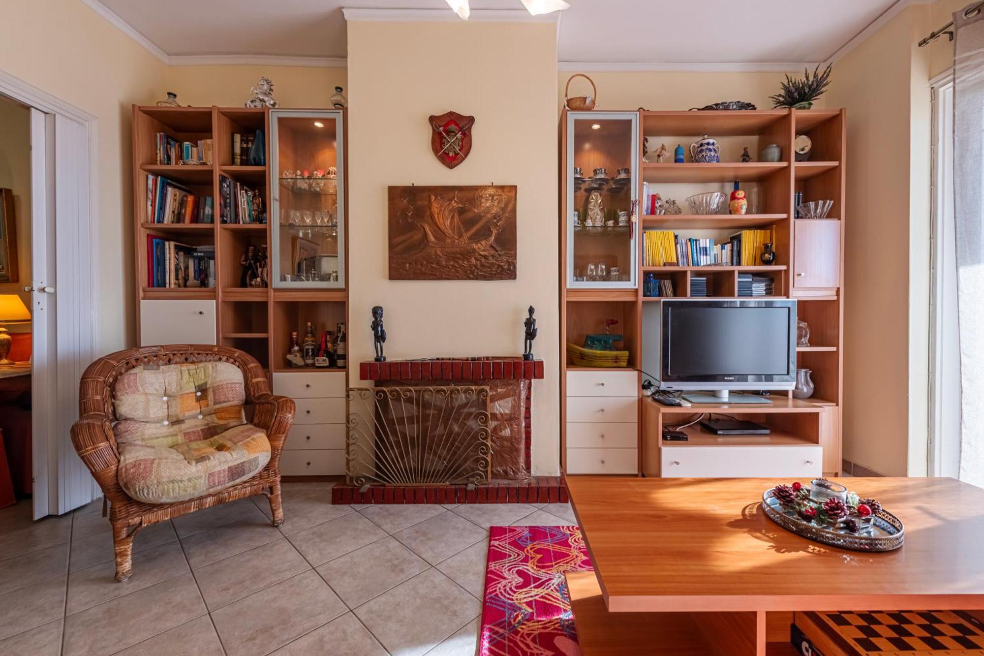 Sea View Apartment 100M From The Beach Saronida Exterior foto